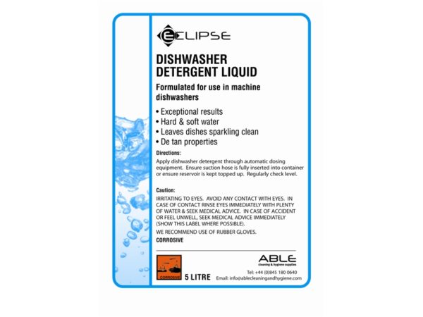 Detergents and Disinfectant Labels