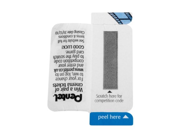 Scratch Off Labels