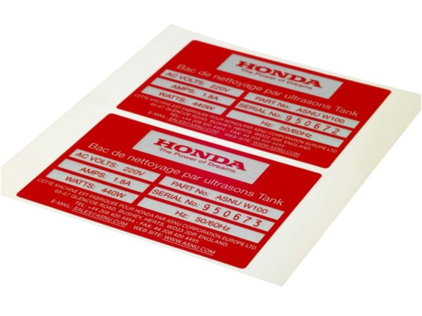 Solvent Resistant Labels