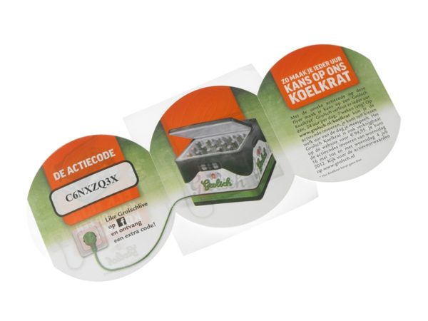 Promotional Peel and Reveal Labels