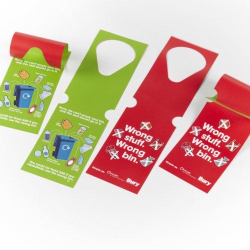 Self Tie waterproof Bin Tags