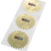 embossed pnp labels