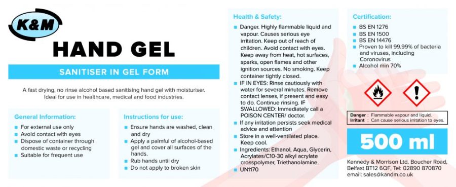 Hand Sanitizer Labels - Image 3