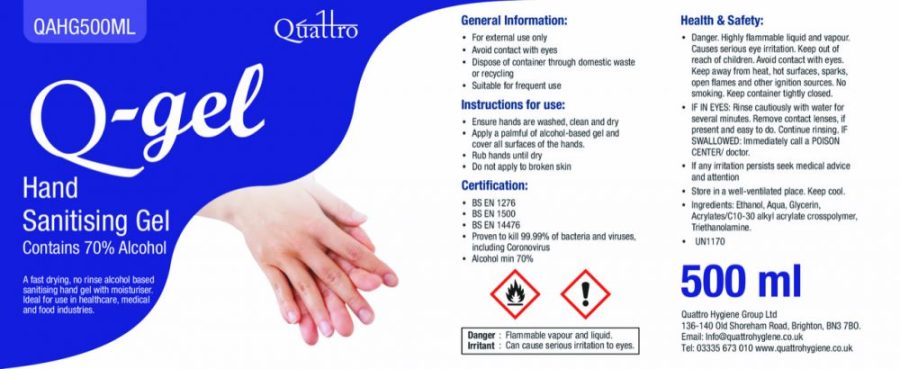 Hand Sanitizer Labels - Image 6