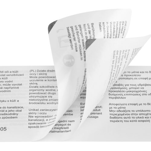 Amazon multi-lingual labels