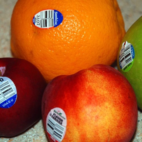 Fruit labels