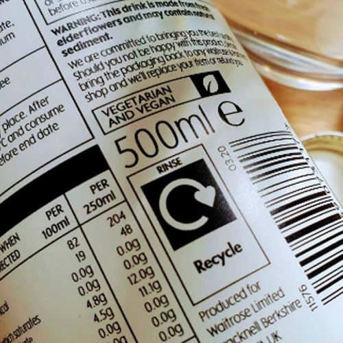 On Packaging Recycling OPRL labels