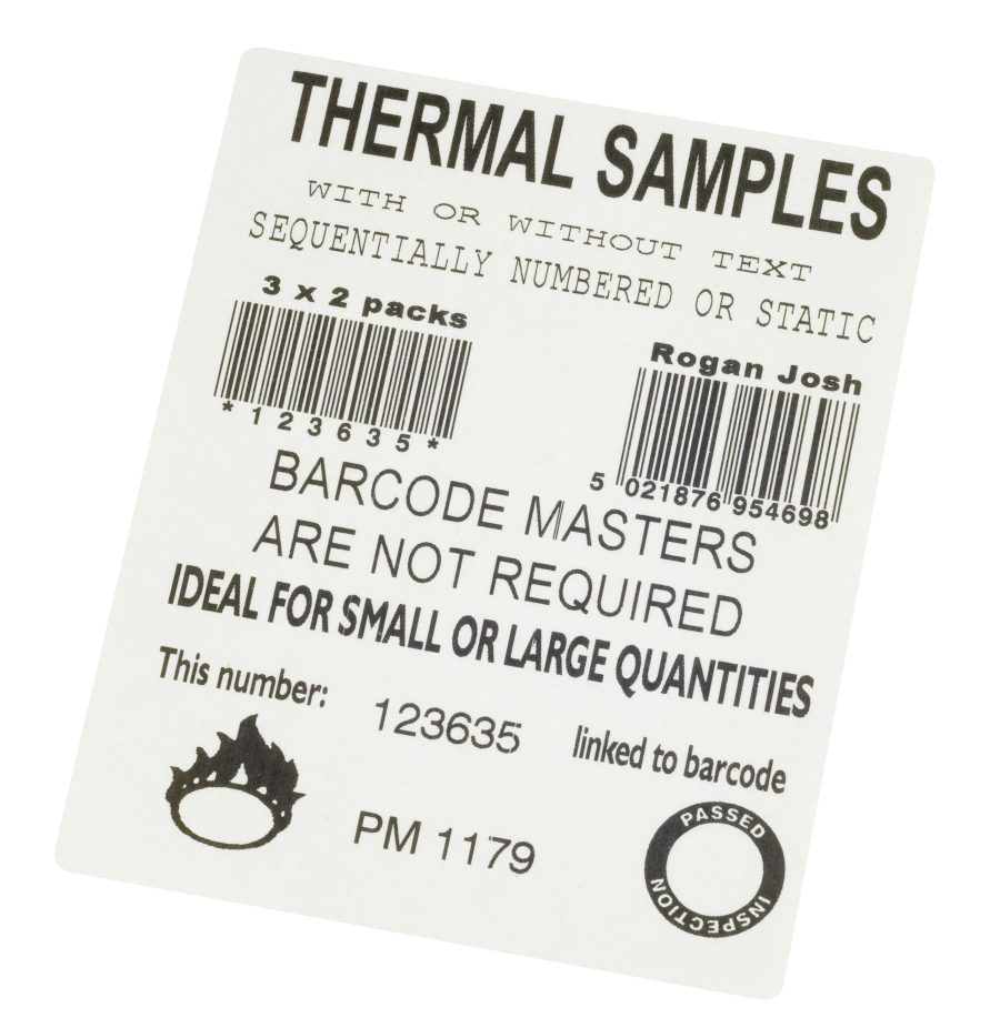 Tote box labels
